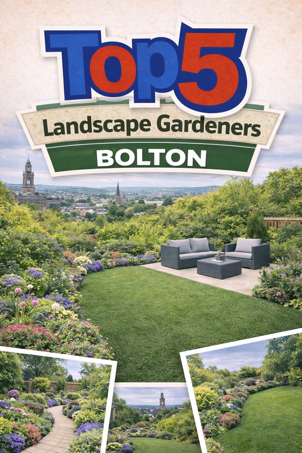 Top 5 Garden Landscaping Bolton Near Me