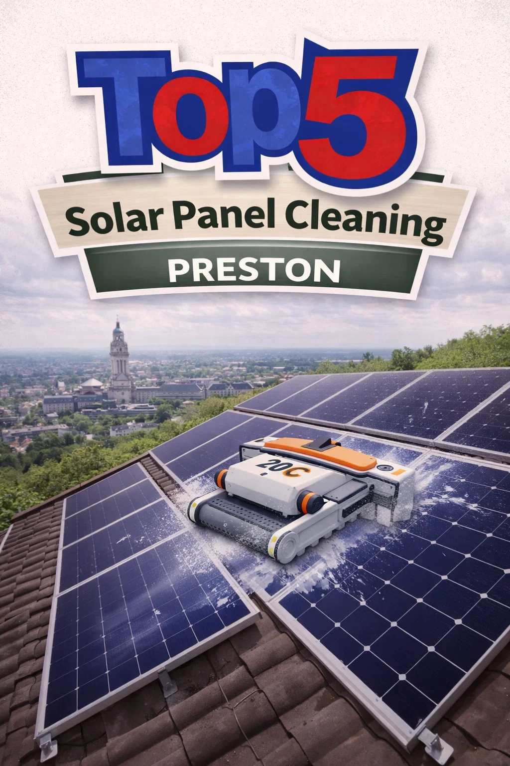 Top 5 Solar Panel Cleaning Preston Near Me