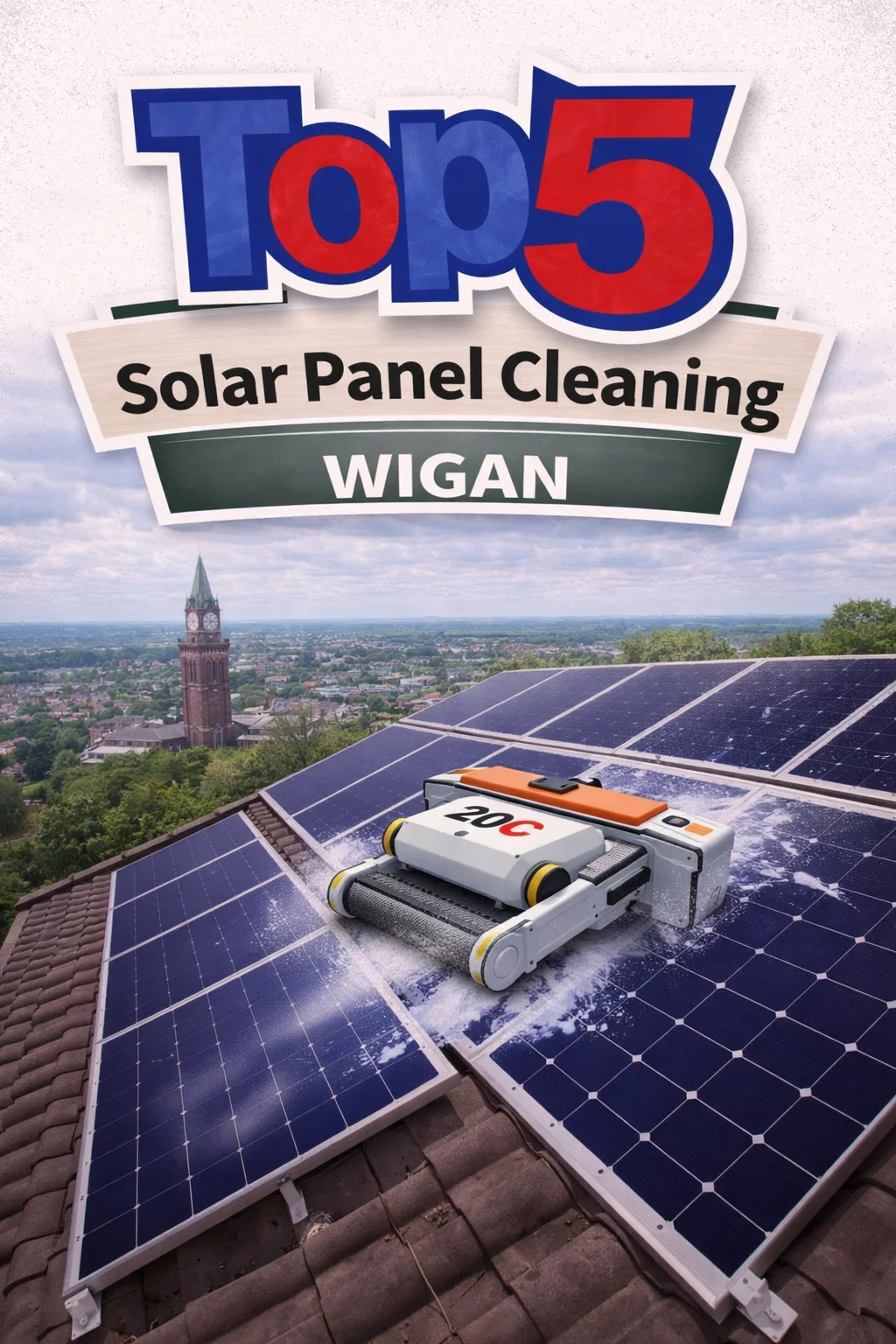 Top 5 Solar Panel Cleaning Wigan Near Me